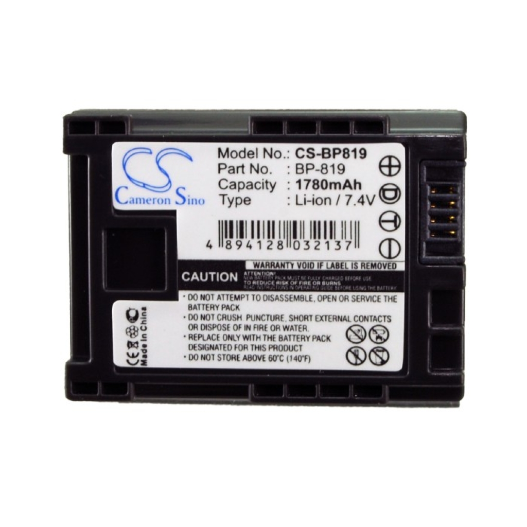 Camera Battery Canon VIXIA HF M301