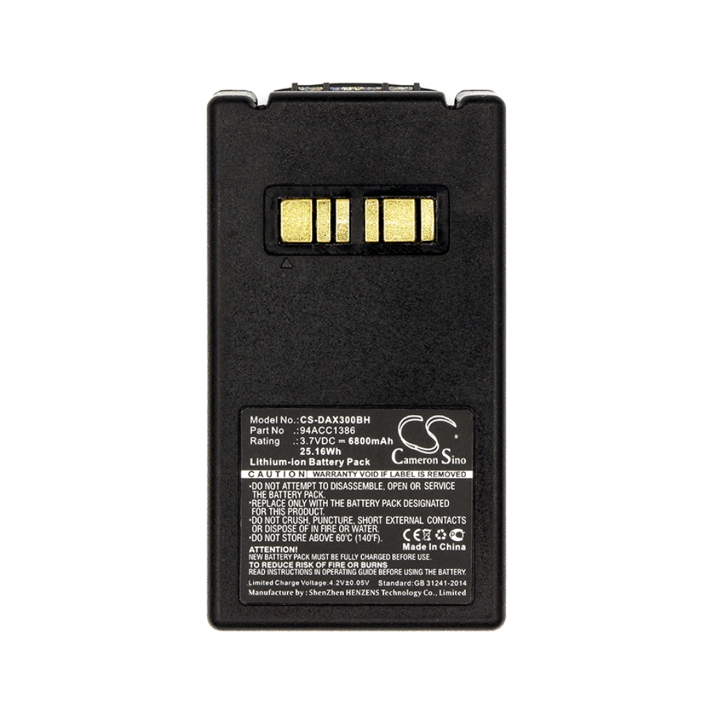 BarCode, Scanner Battery Datalogic Falcon X3