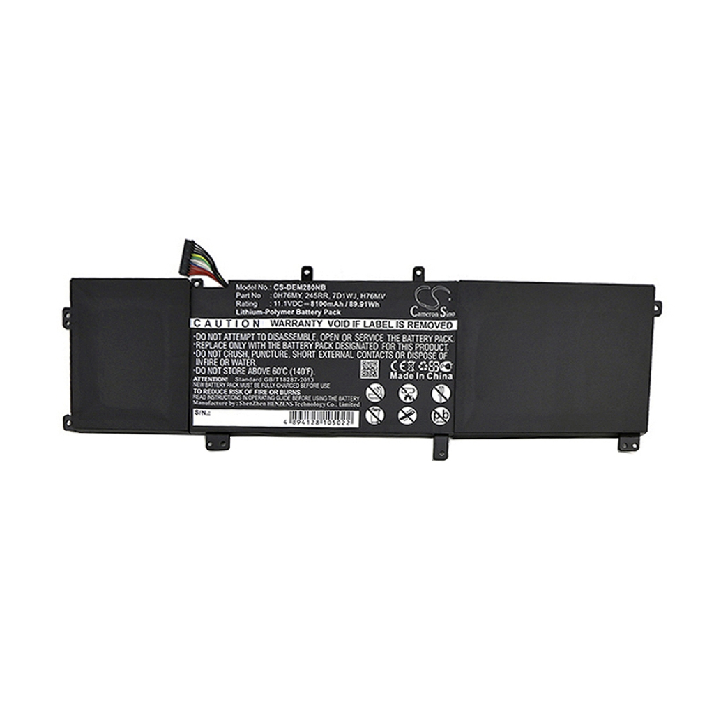 Notebook battery DELL XPS 15