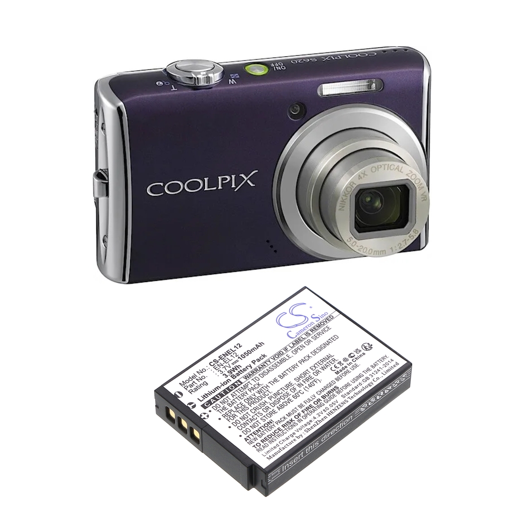 Camera Battery Nikon Coolpix S800c