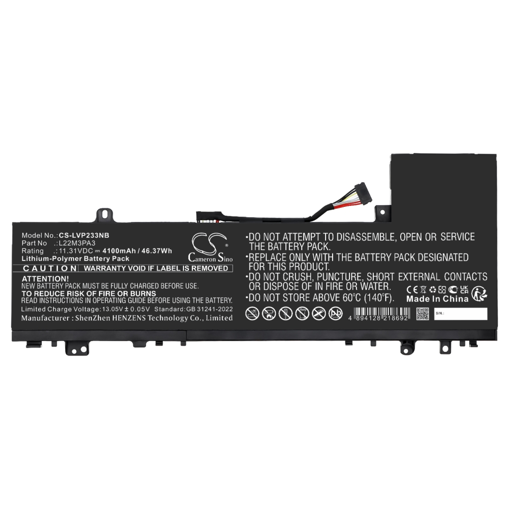 Notebook battery Lenovo IdeaPad Slim 5 14ABR8 82XE0039YA