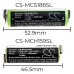 Medical Battery Moser ChroMini 1591