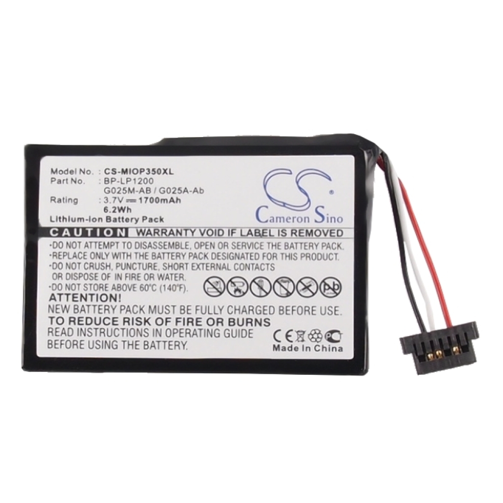 GPS, Navigator Battery Mitac Mio Spirit 680