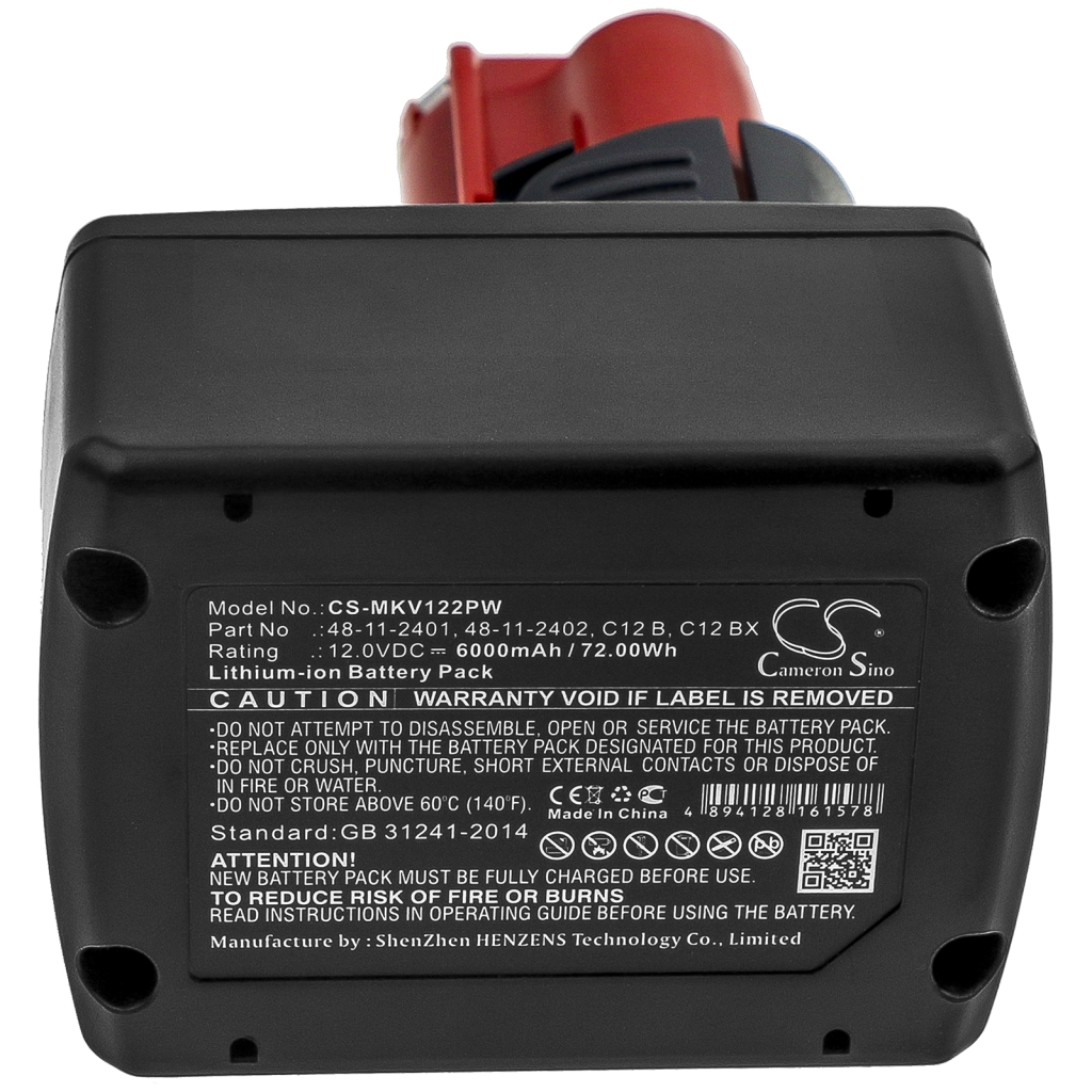 Battery industrial Milwaukee M12 CPP2B-602X