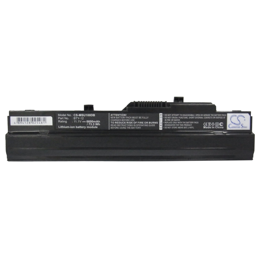 Notebook battery MSI Wind U100-01