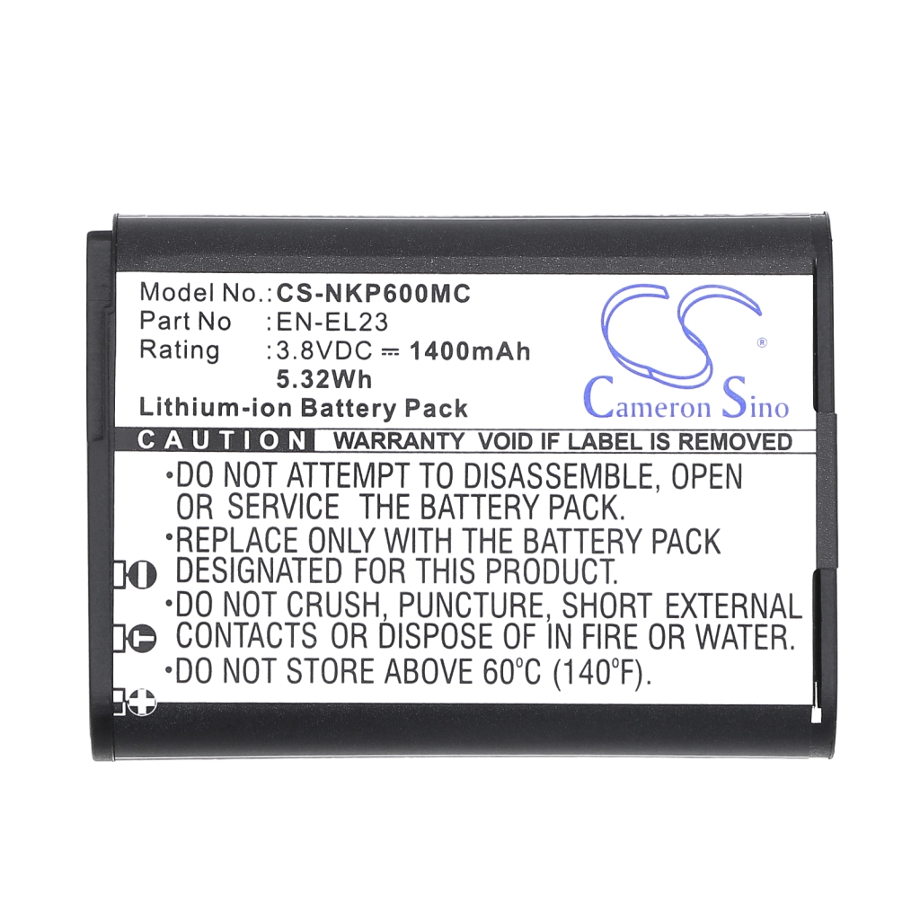 Camera Battery Nikon Coolpix P600