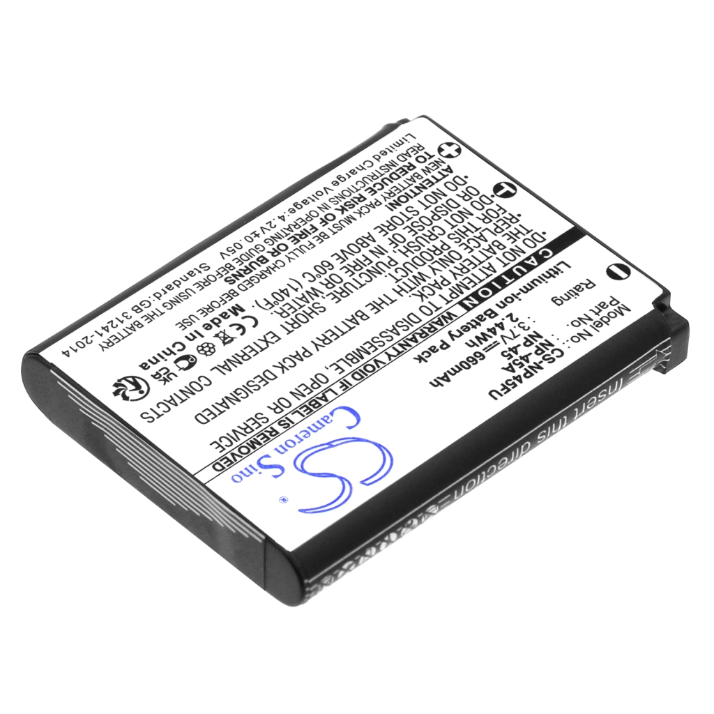 BarCode, Scanner Battery Fujifilm FinePix Z10fd