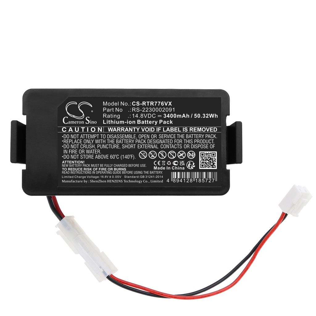Vacuum Battery Rowenta RR 7755 WH 4Q0