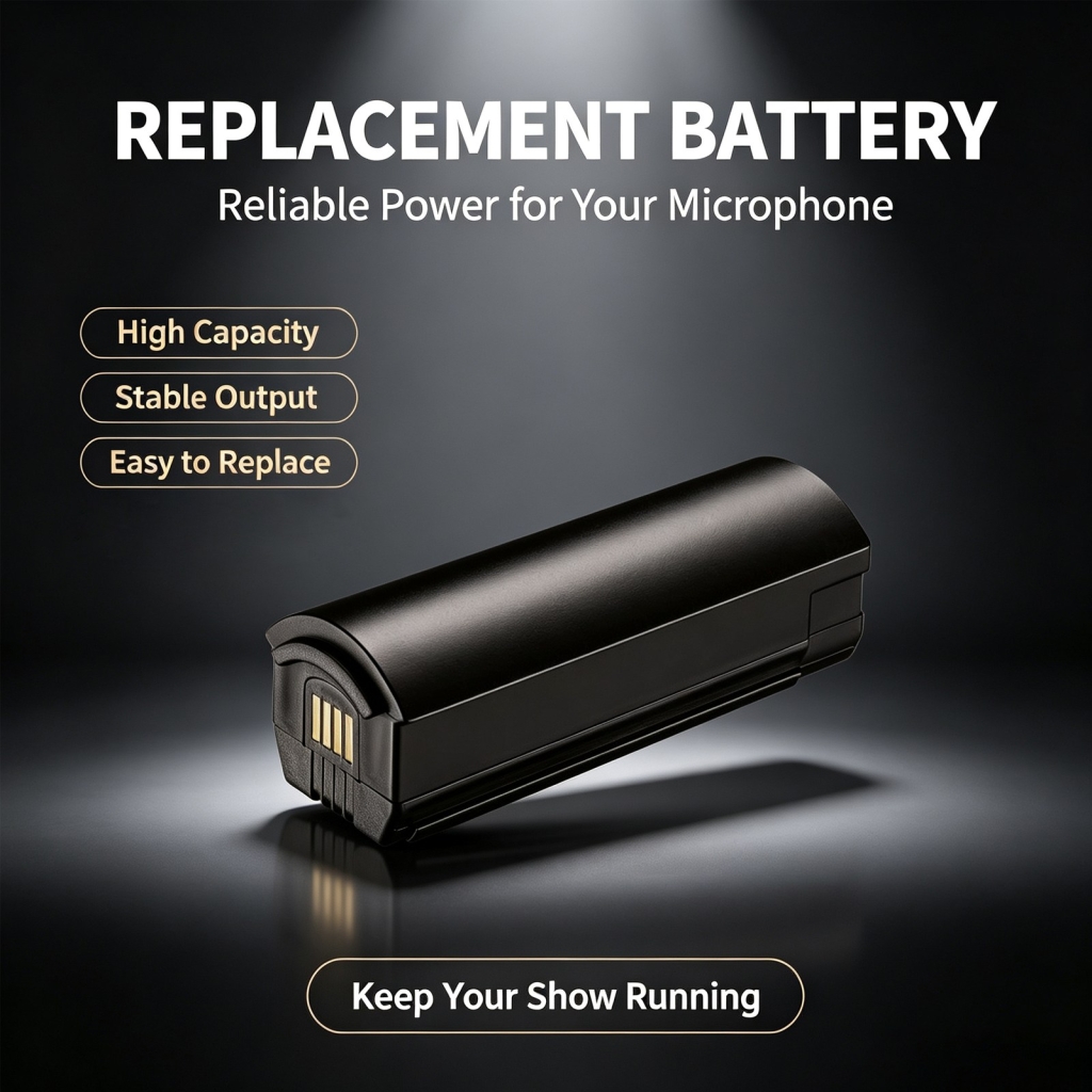 Batteries compatible with Shure Axient AXT400 receiver CS-SXT920SL