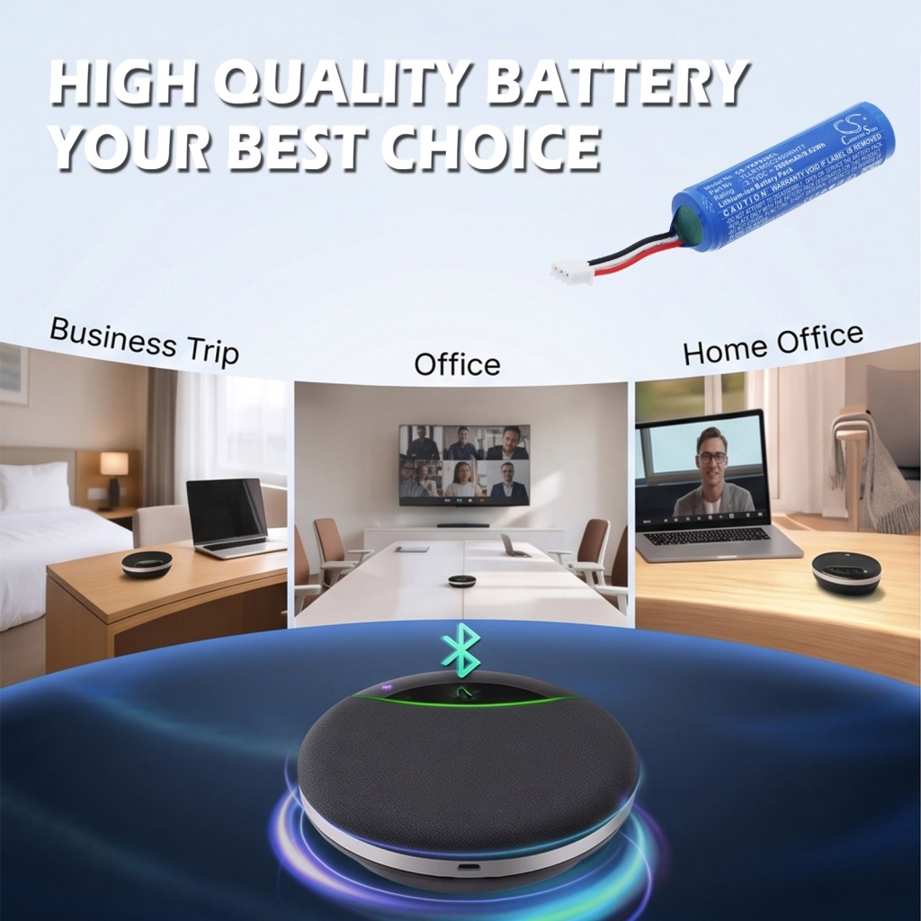 Batteries compatible with Yealink SP92 SP92 CS-YKP920CL