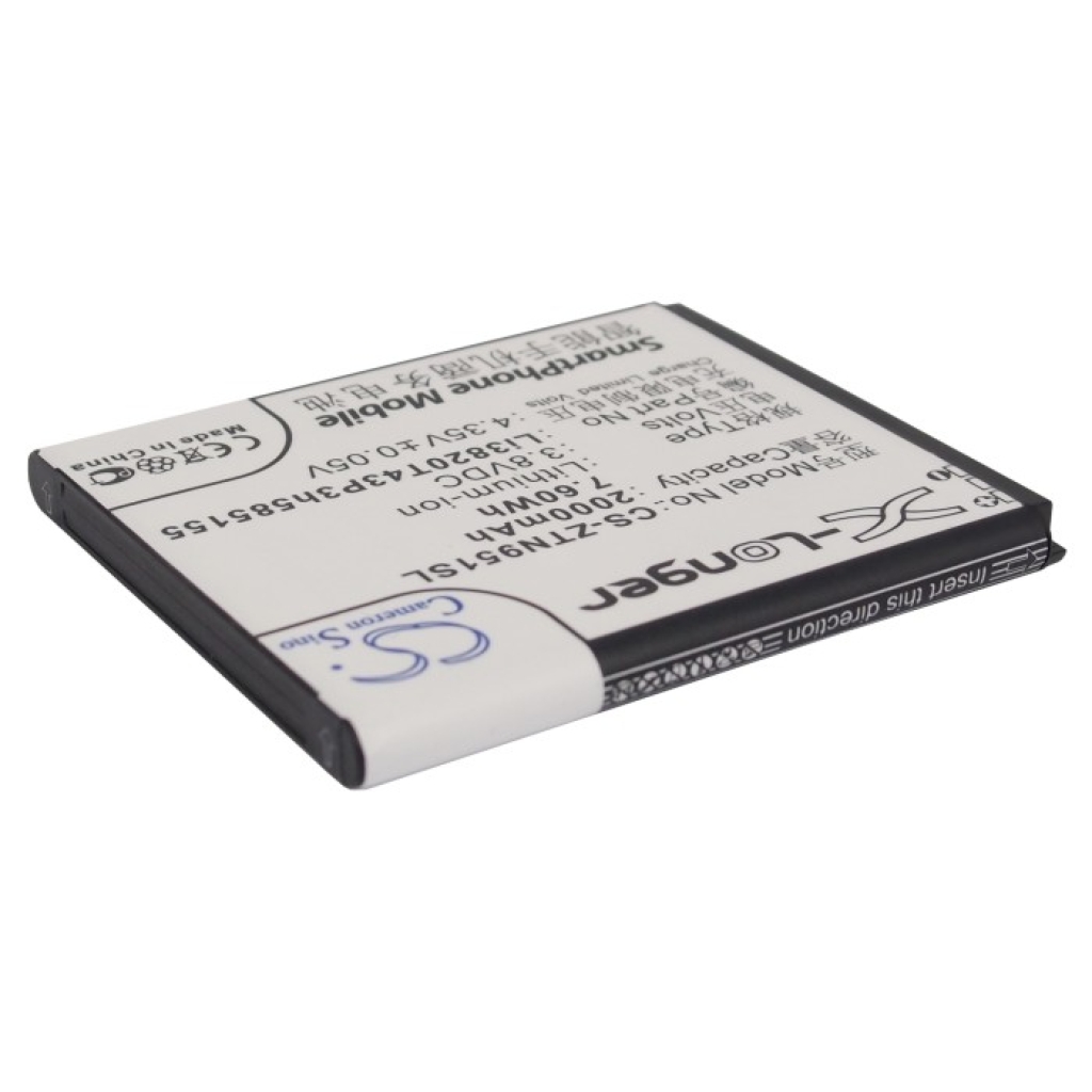 Mobile Phone Battery ZTE Source N9511