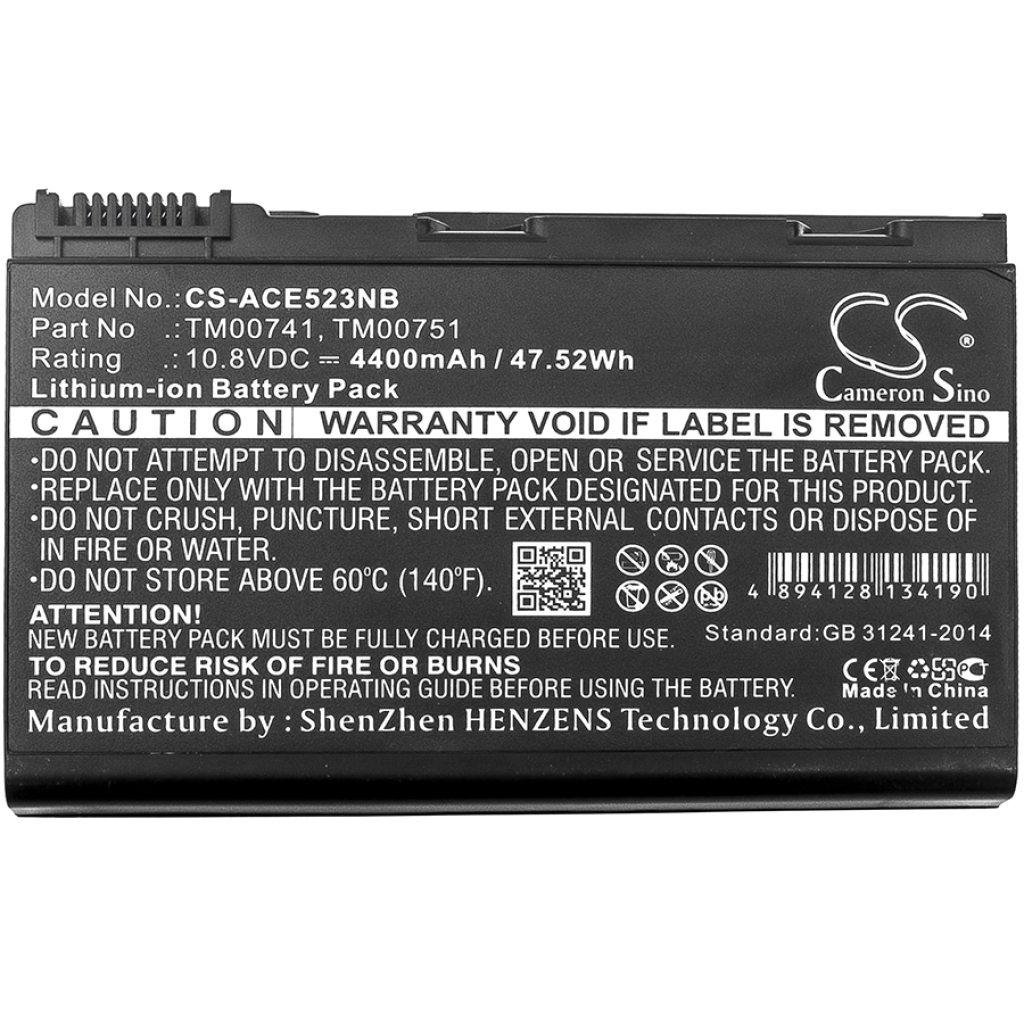 Notebook battery Acer TravelMate 6465