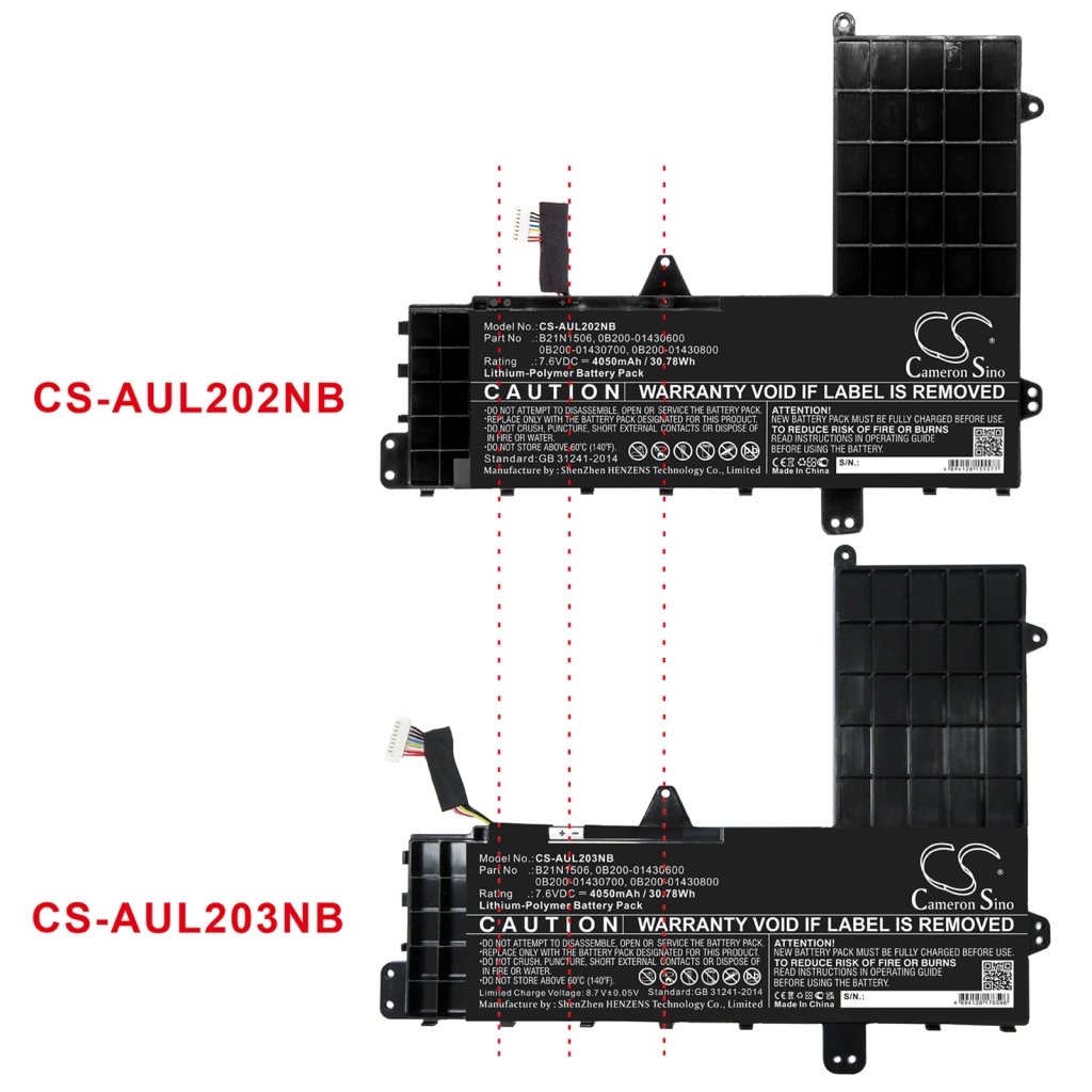 Notebook battery Asus E502SA-XO143T
