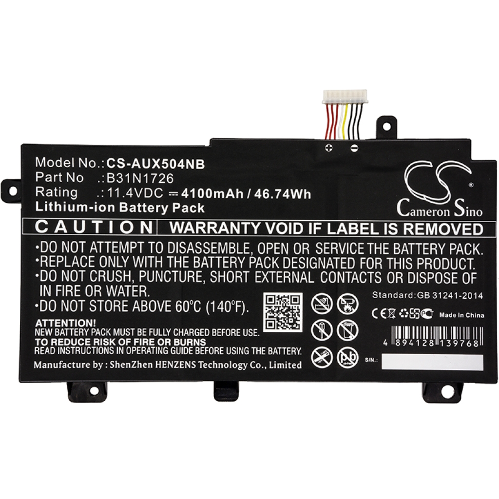 Notebook battery Asus FX504GM-EN003