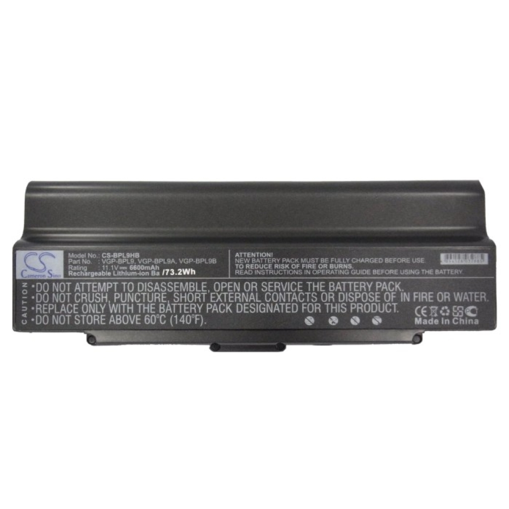 Notebook battery Sony VAIO VGN-CR215