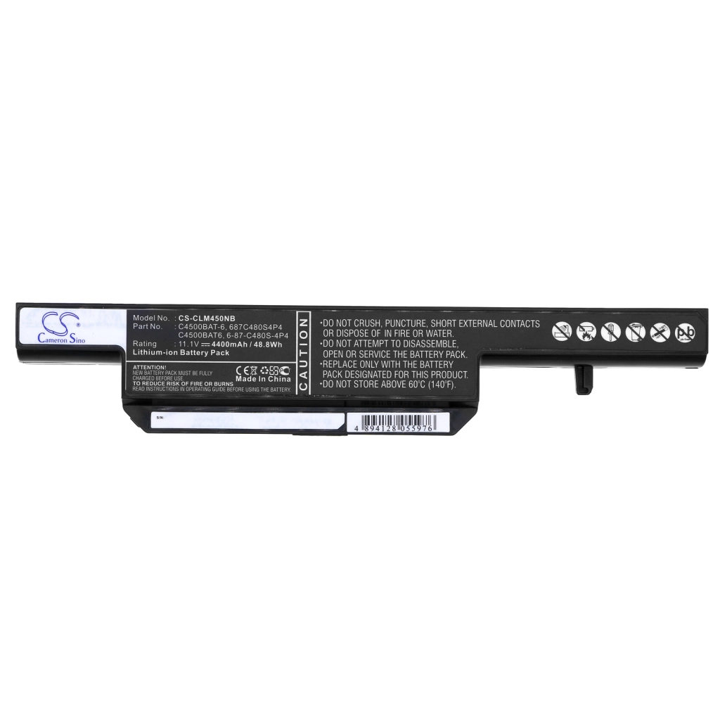 Notebook battery Sager CS-CLM450NB