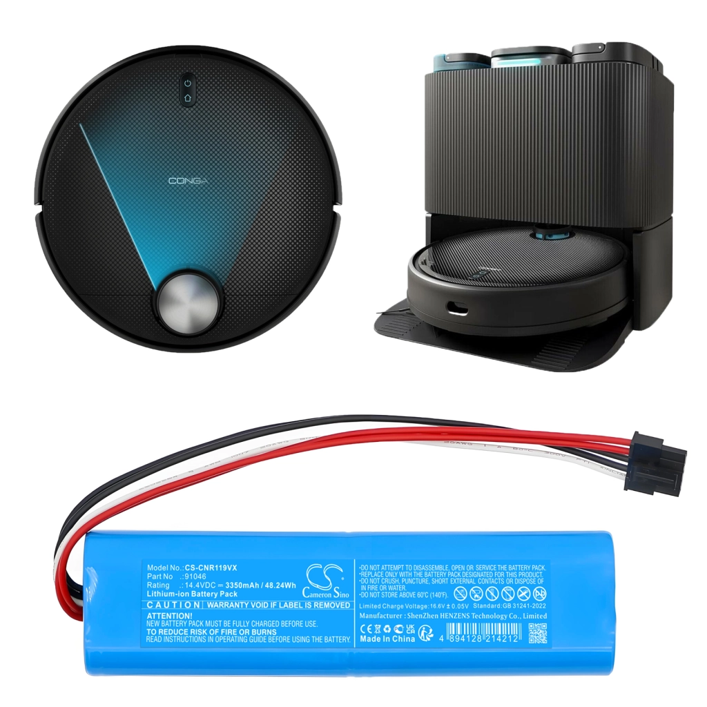 Vacuum Battery Cecotec CS-CNR119VX