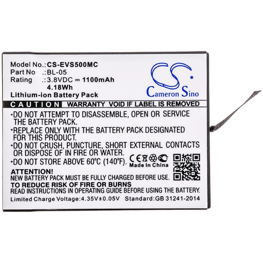 Mobile Phone Battery BANNO CS-EVS500MC
