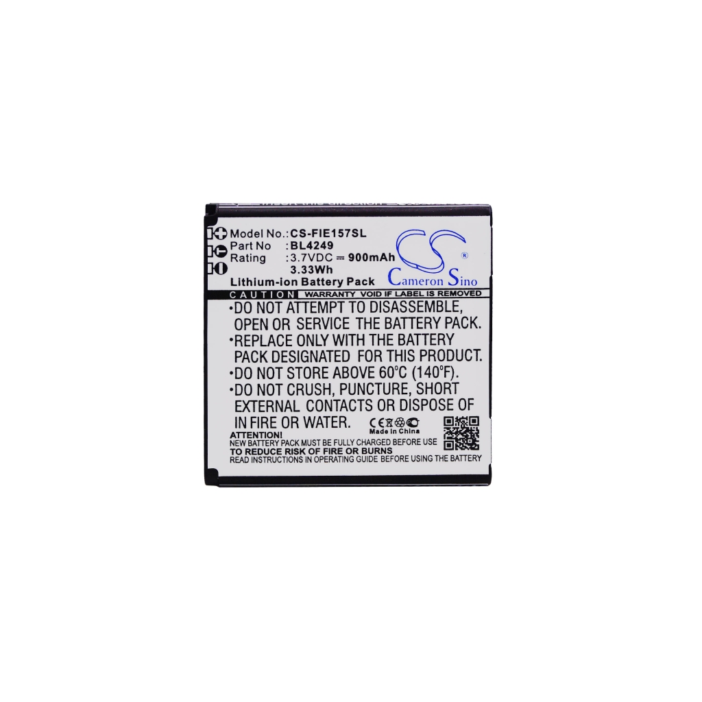 Compatible battery replacement for Fly BL4249
