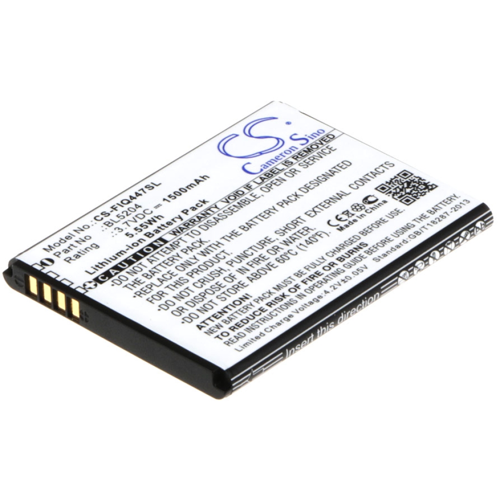 Compatible battery replacement for Fly BL5204