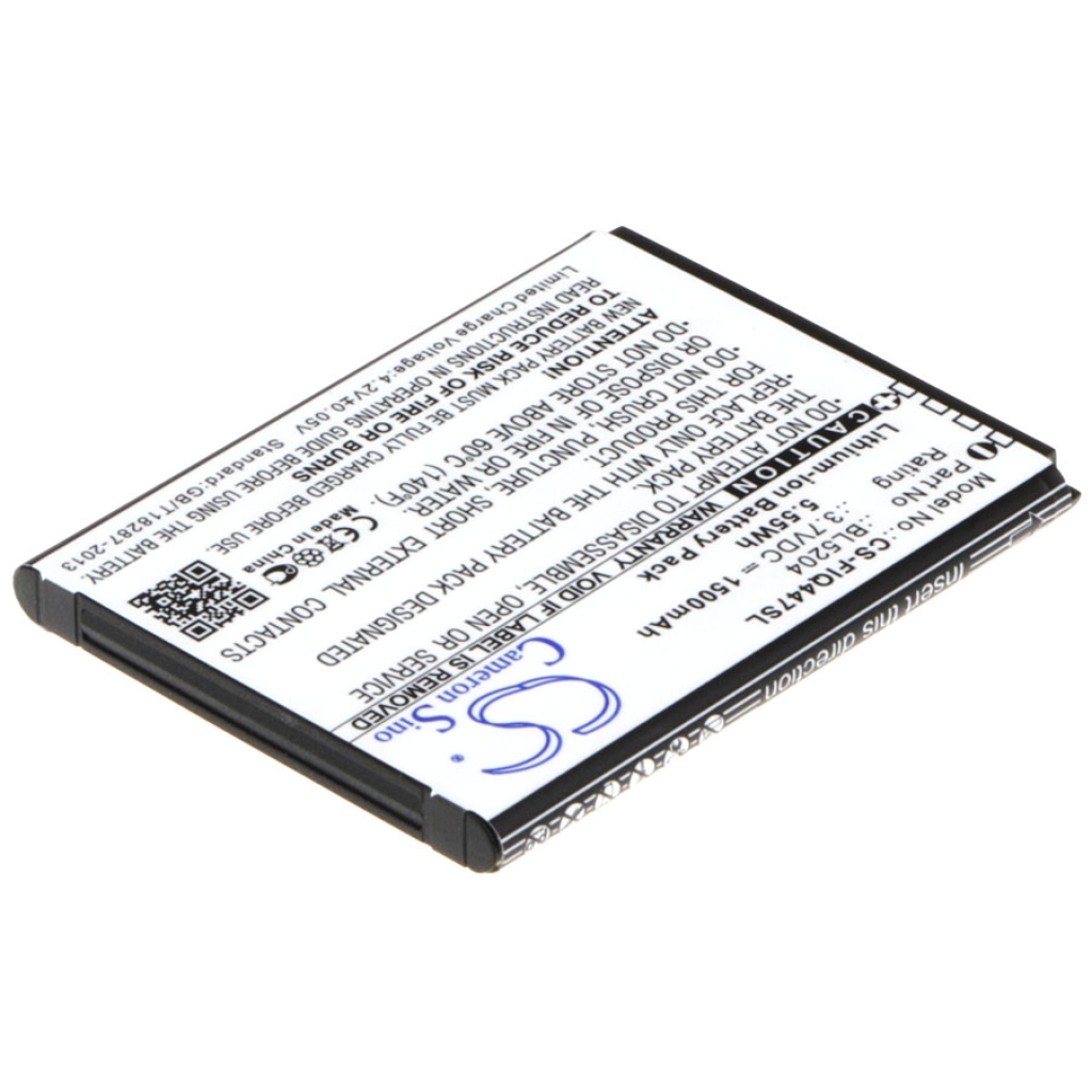 Compatible battery replacement for Fly BL5204