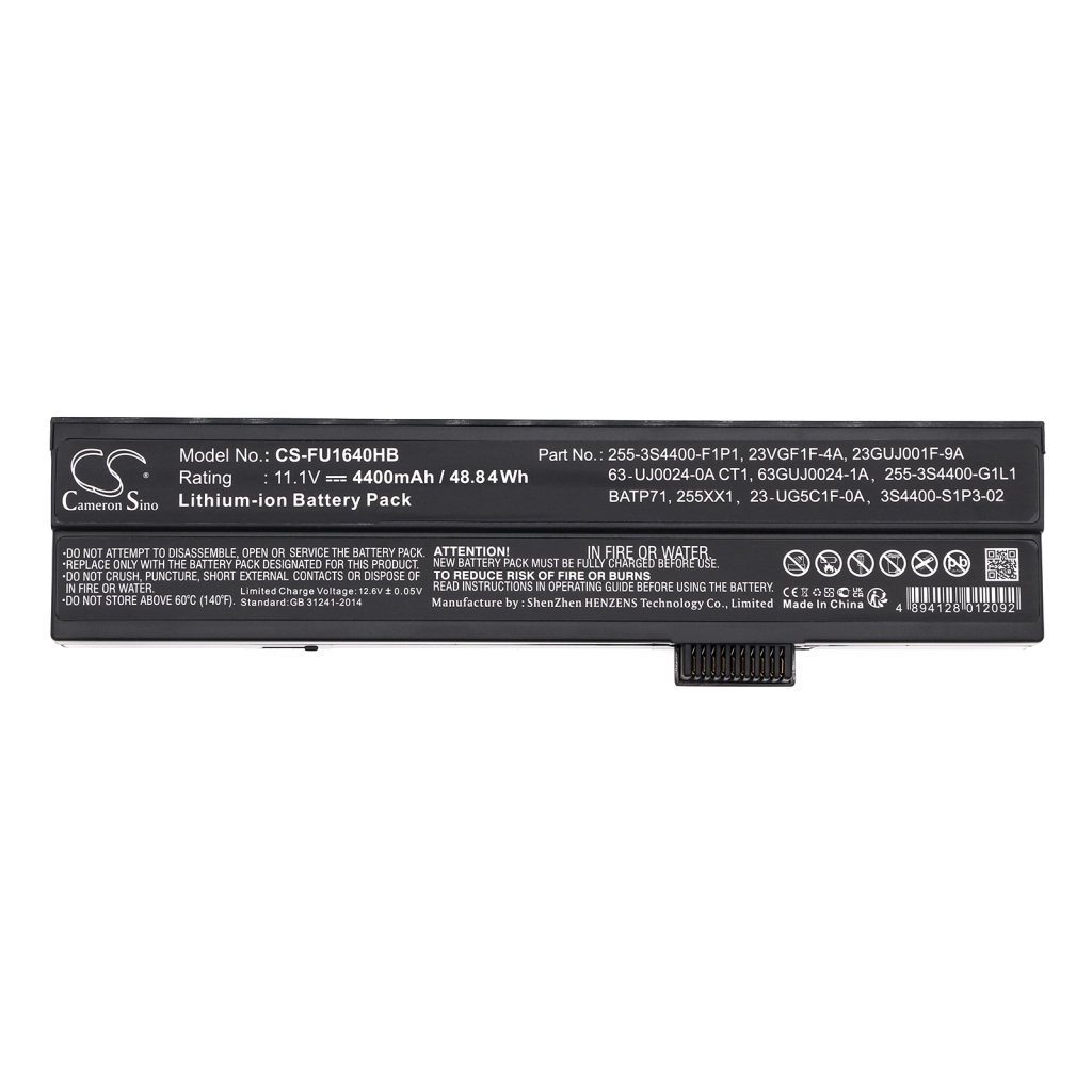 Notebook battery Uniwill CS-FU1640HB