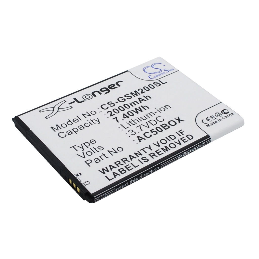 Mobile Phone Battery GSmart CS-GSM200SL
