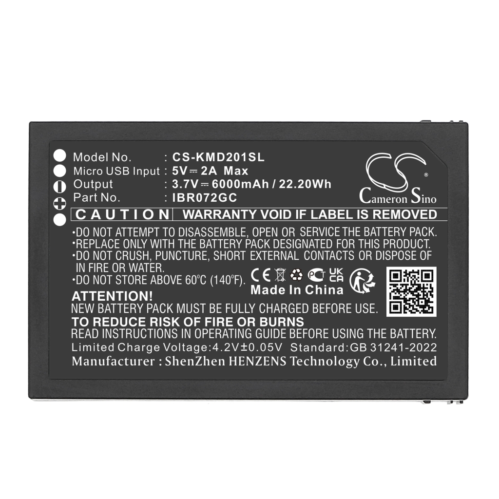 Home Security Camera Battery Ies CS-KMD201SL