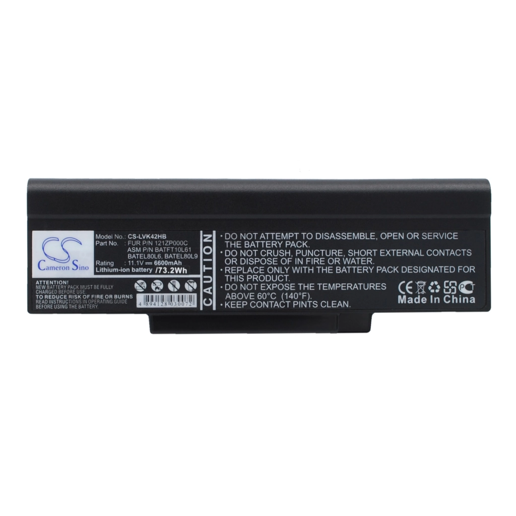 Notebook battery ASmobile CS-LVK42NB