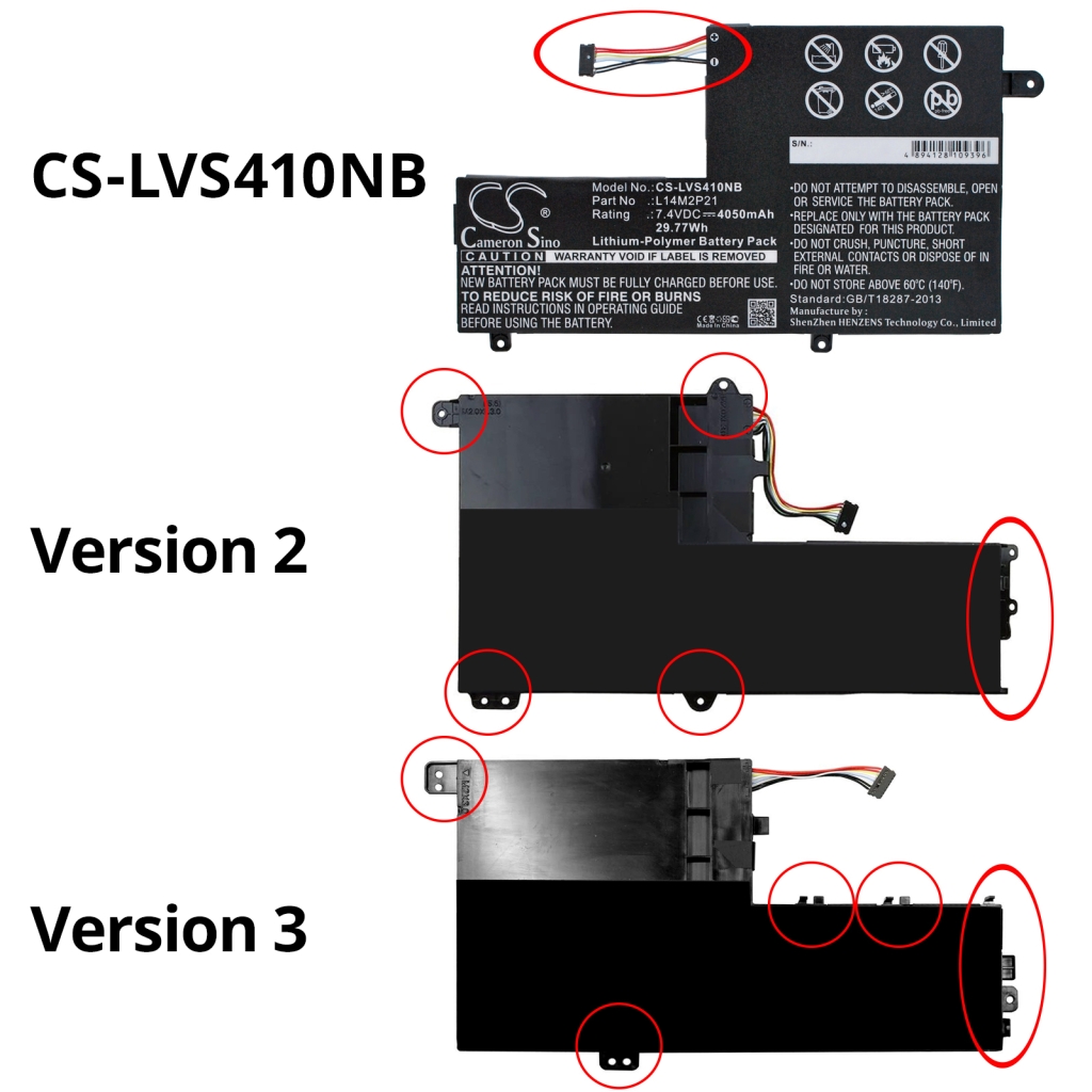 Notebook battery Lenovo S41-70AM-IFI