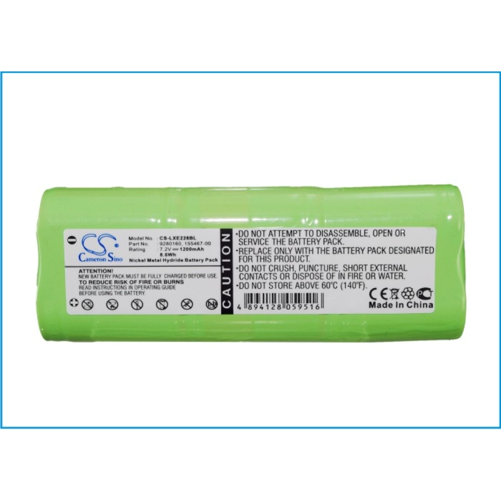 BarCode, Scanner Battery Trilithic CS-LXE228BL
