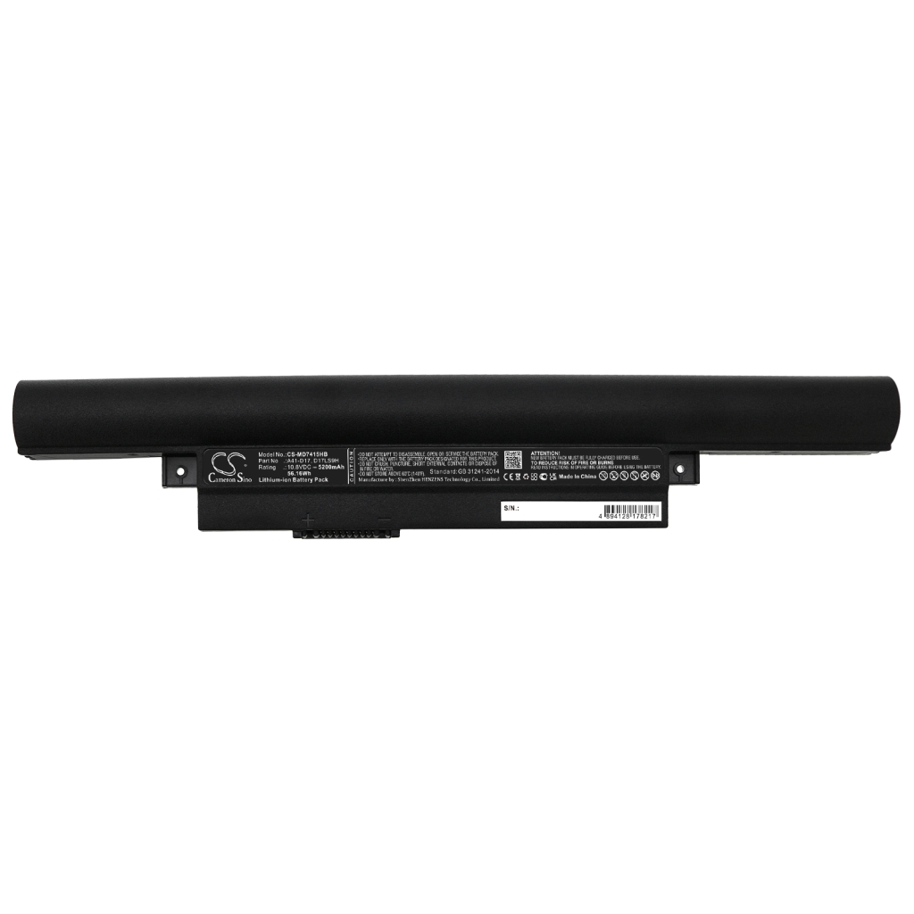 Notebook battery Medion Erazer P7643
