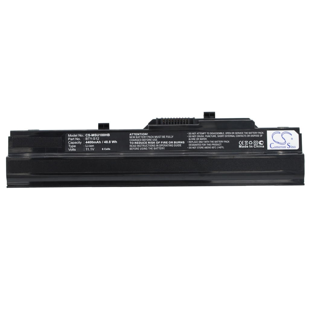 Notebook battery MSI Wind U100-036US