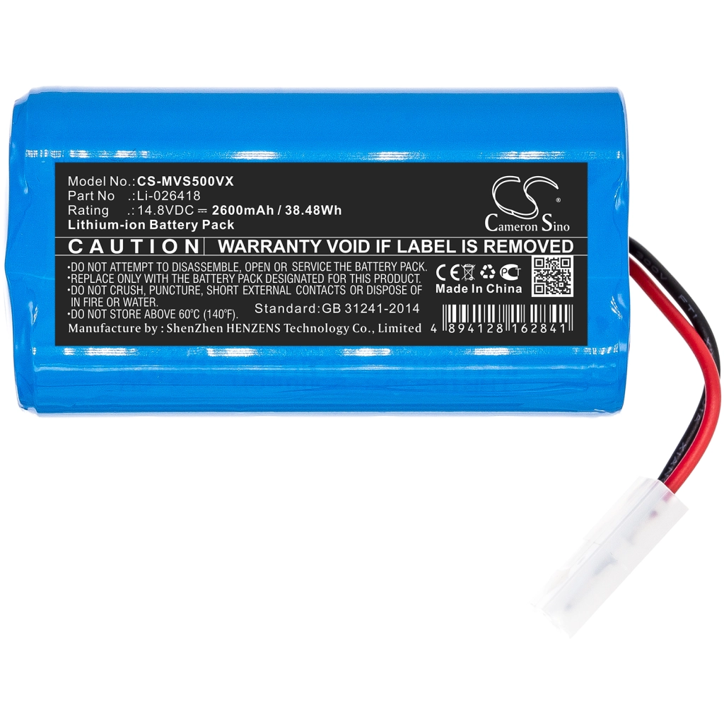 Vacuum Battery Upcan CS-MVS500VX