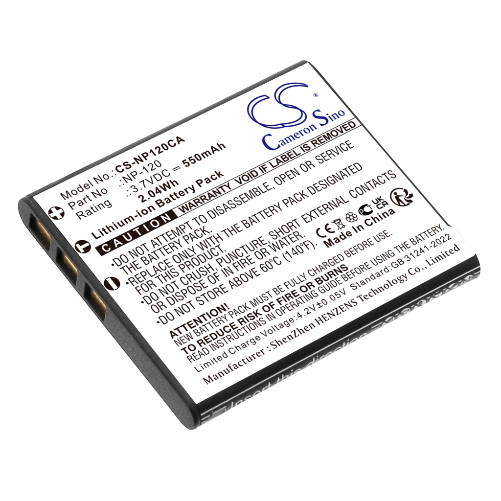 Camera Battery VIVIKAI CS-NP120CA