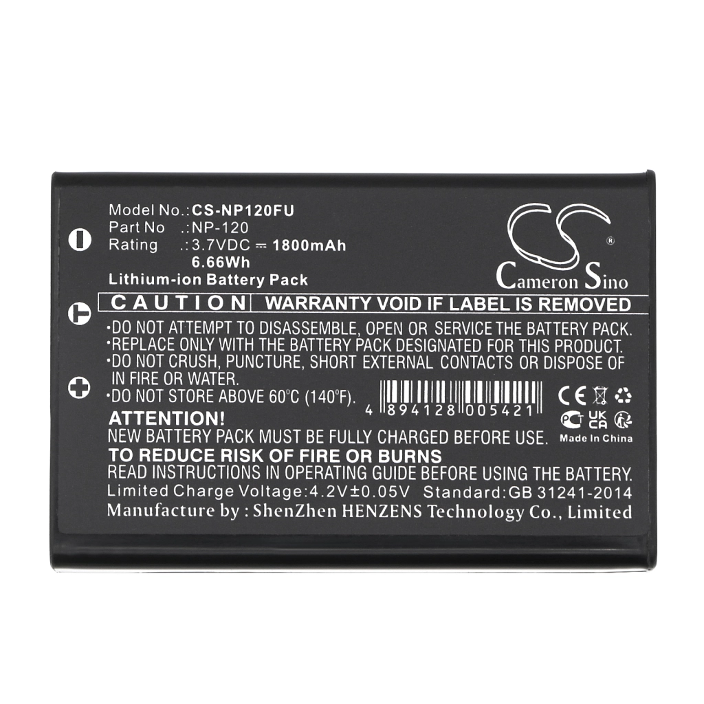 Camera Battery Odys CS-NP120FU