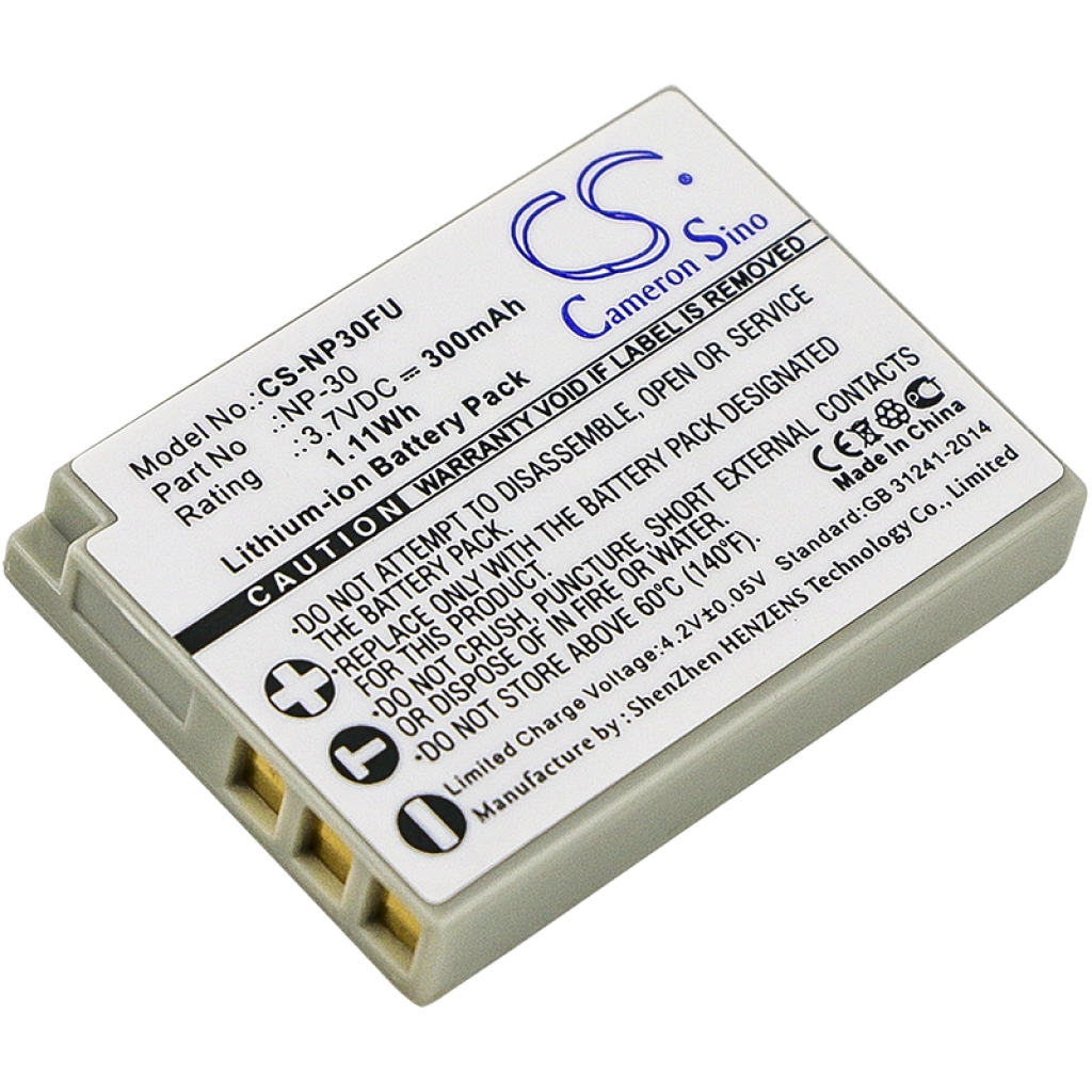 Camera Battery JTC CS-NP30FU