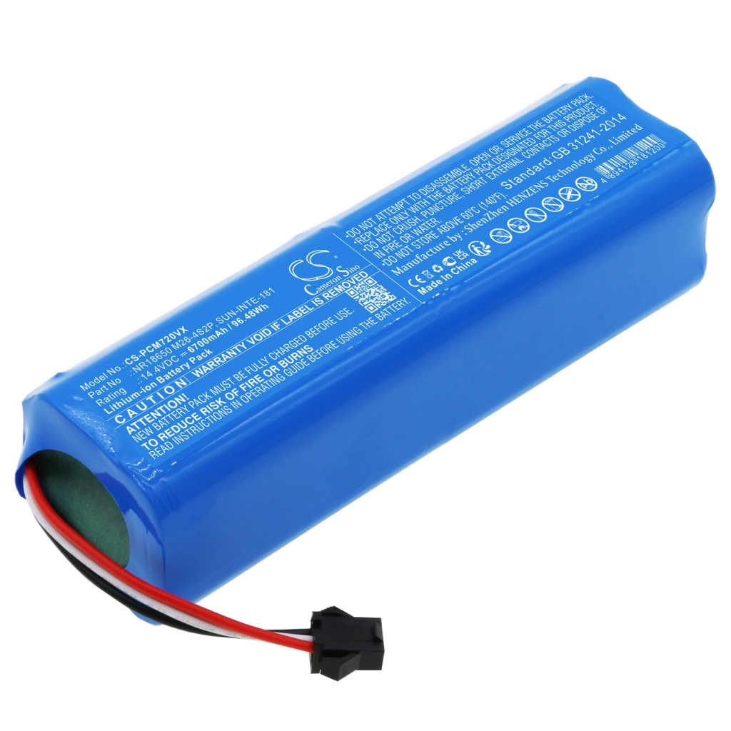 Vacuum Battery Tefal CS-PCM720VX