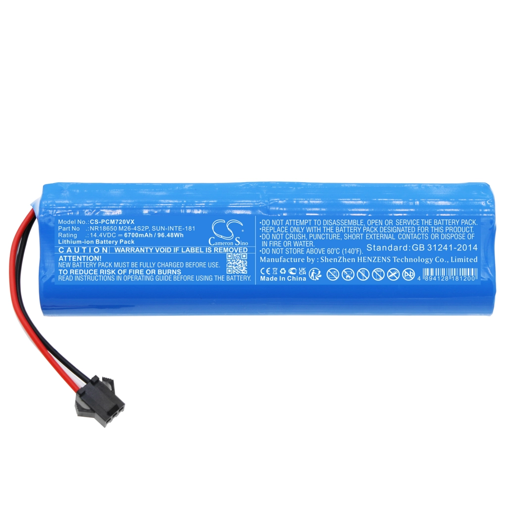 Vacuum Battery Tefal CS-PCM720VX
