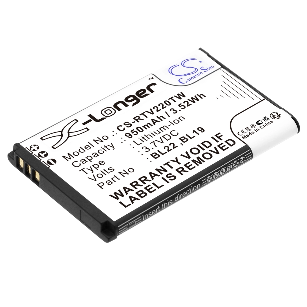 Mobile Phone Battery Ebest CS-RTV220TW