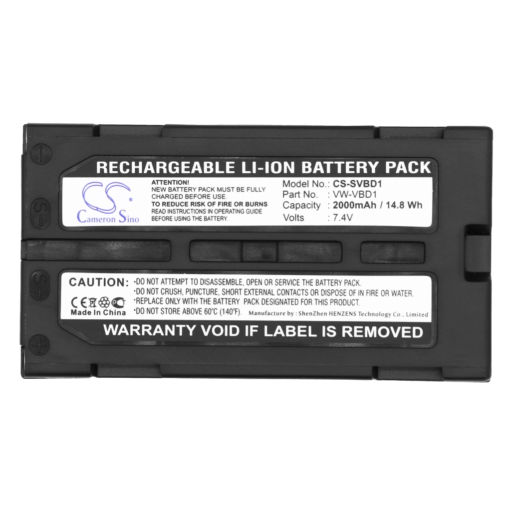 Camera Battery Panasonic VDR-M55E-S
