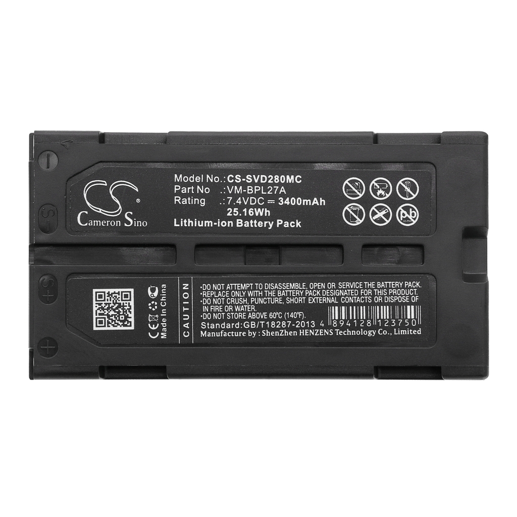 Camera Battery Panasonic VDR-M55E-S