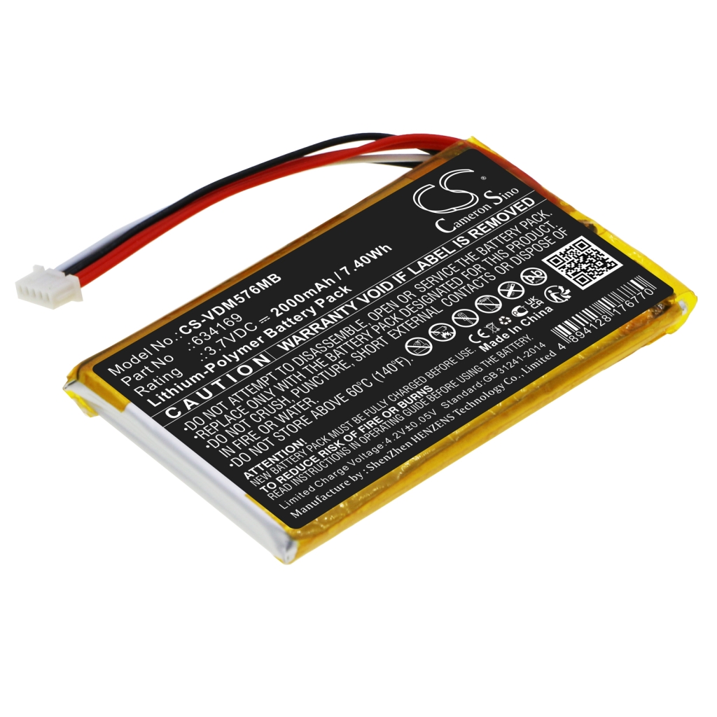 Home Security Camera Battery Uniden CS-VDM576MB