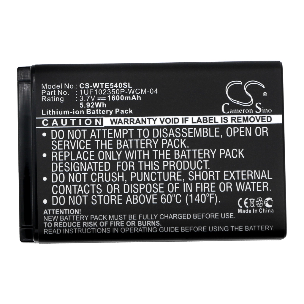 Tablet Battery Wacom CS-WTE540SL