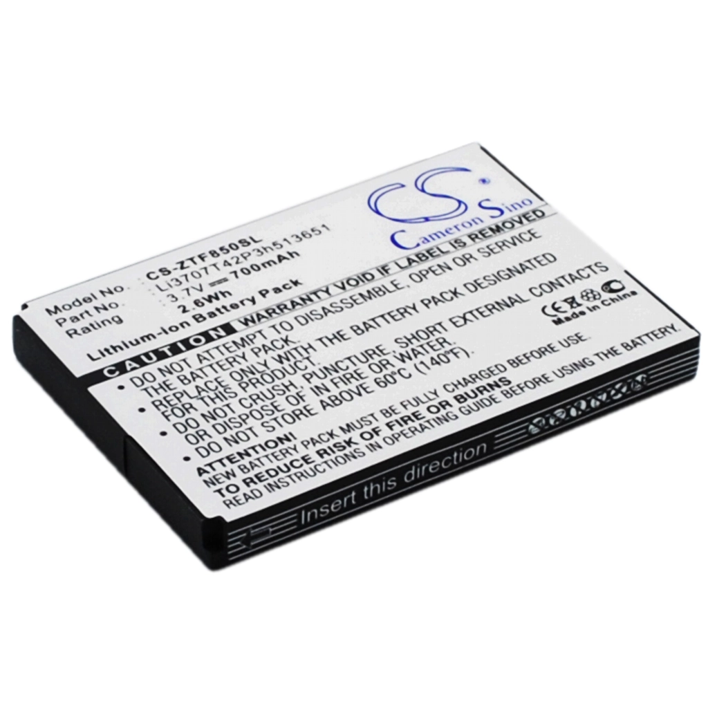 Mobile Phone Battery Telstra CS-ZTF850SL