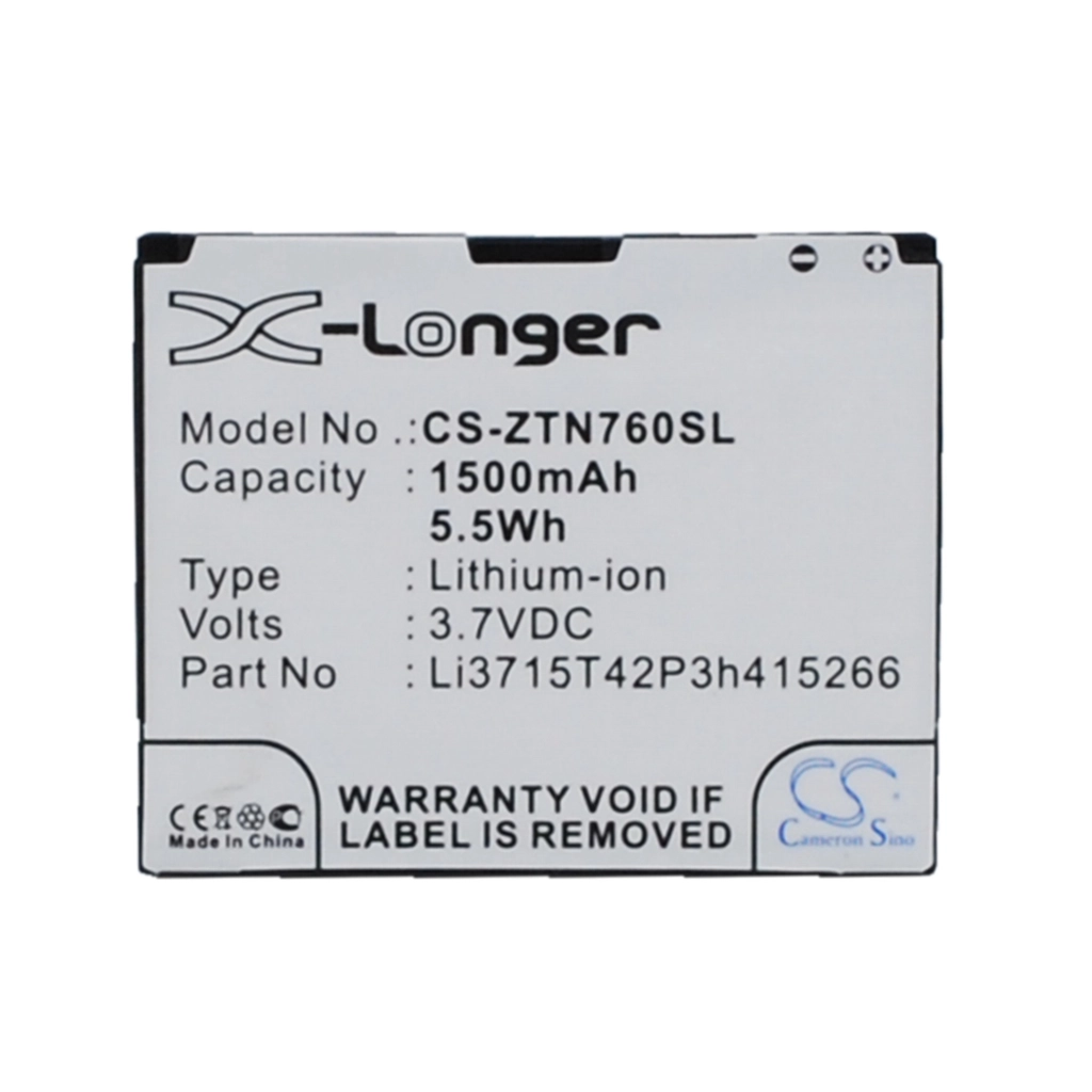 Battery Replaces Li3715T42P3h415266