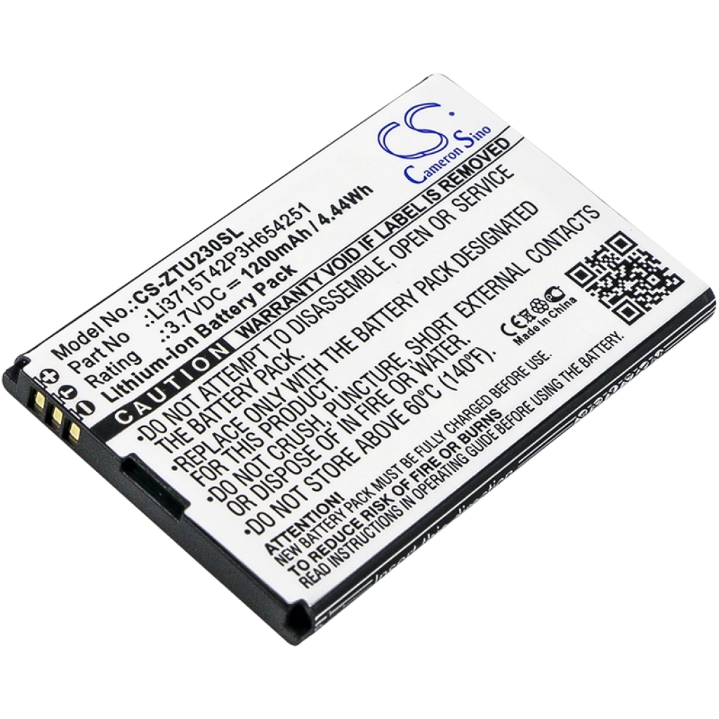 Battery Replaces Li3715T42P3H654251