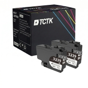 TCTK ink cartridges LC-3239XL 2 pack Black compatible with Brother HL-J 6000 DW HL-J 6100 DW MFC-J 5945 DW MFC-J 6945 DW MFC-J 6947 DW, replaces LC3239XLBK