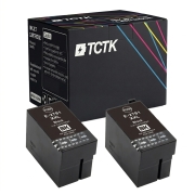TCTK Ink Cartridges 27XXL 2-pack Black compatible with Epson WorkForce WF-3600, for WorkForce WF-3620 DWF WF, for WorkForce WF-3640 DTWF, for WorkForce WF-7110 DTW, replaces C13T27914012