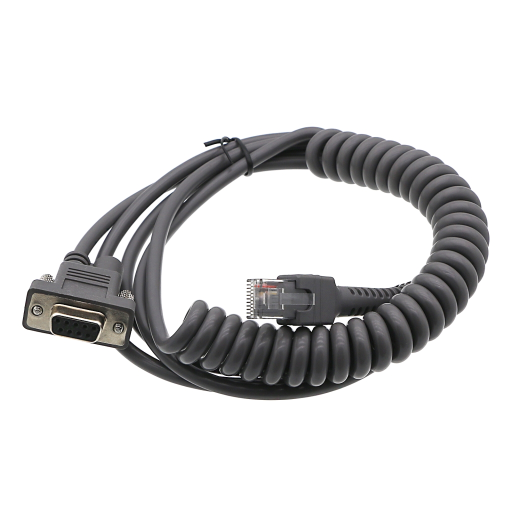 Compatible replacement for Zebra CBA-U01-S07ZAR,RJ45,RS232